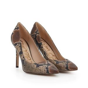 Sam Edelman Snake Print Pump
